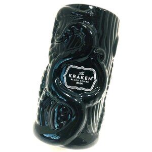 Release The Kraken Black Spiced Rum Ceramic Octopus Tiki Mug Cup Tumbler Vase